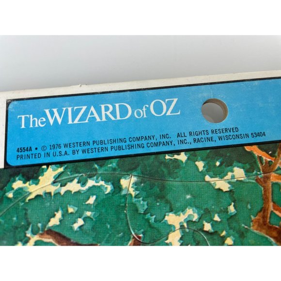 Vintage Whitman Wizard of Oz Frame Tray Puzzle12 Pieces 1976 Pre-School Toy - Picture 7 of 12
